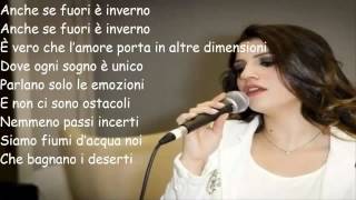 Deborah Iurato  Anche se fuori è inverno Lyrics [upl. by Cesar]