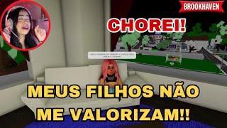 ADOTEI 2 FILHOS DESOBEDIENTES EM BROOKHAVEN [upl. by Elleda]