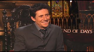 Rewind Gabriel Byrne on playing Satan working with Schwarzenegger amp more 1999 [upl. by Almeria]