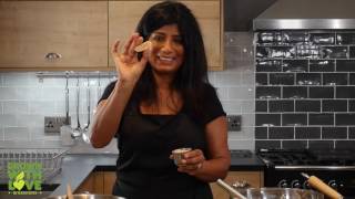 Anjula Devi creates her delicious Courgetti Pakoras [upl. by Emlynn]