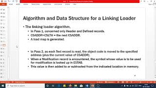 Program Linking Loader  Part 2  System Software [upl. by Costanza328]