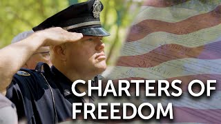 Charters of Freedom Displays Unveiled in Main Street Plaza [upl. by Leander]