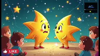 Twinkle Twinkle Discovering Friendship with the Twin StarsBedtime Stories for Kids in English [upl. by Stevie334]