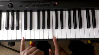 Learn How To Play Piano  Piano Lesson 9  Short Version of Songs [upl. by Nwahsyd]