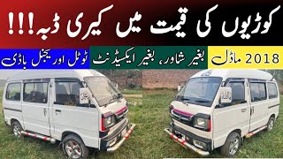 Suzuki Bolan 2018 Model  100 Genuine  Low Price Car in Pakistan  Madni Tahir [upl. by Risser]