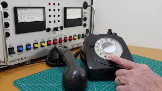 Old Pulse Dialling Telephones vs Push Button Tone dialling phones [upl. by Repsac]