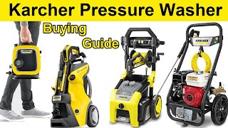 Karcher High Pressure Washer Review amp Ultimate Buing Guide [upl. by Ynnoj]