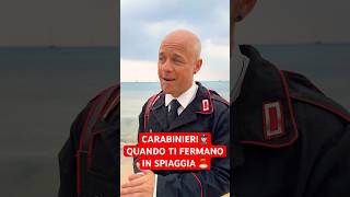 CARABINIERI👮🏻‍♂️ Quando Ti Fermano IN SPIAGGIA 🏝️  iPantellas [upl. by Oflodur]