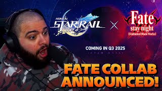 FATE UNLIMITED BLADEWORKS COLLAB COMING TO HONKAI STAR RAIL Star Rail 24 Livestream Reaction [upl. by Wawro]