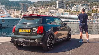 NEW 2021 MINI Cooper JCW Drive London To Monaco 🇲🇨 Road Trip [upl. by Addie911]