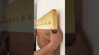 Quick amp Easy Hack to Hang Wall Pictures diy [upl. by Yetac99]