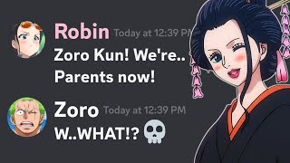 If Zoro and Robin became Choppers Parents [upl. by Einolem927]