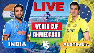 Live India Vs Australia world cup 2023 Final  Live Scores  IND vs AUS 2023 1st Inning livescore [upl. by Aleece867]