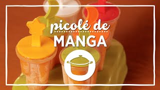 Receita de Picolé de Manga Caseiro [upl. by Marieann]