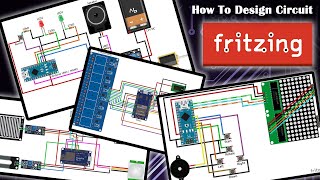 How to Design Circuit in Fritzing [upl. by Meagan179]