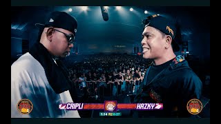 FlipTop  Hazky vs CripLi [upl. by Odrautse]