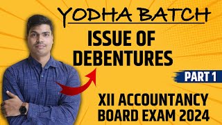 Issue of Debentures  Class 12 Accounts Part 1  Basics amp Journal entries  With all Imp Questions [upl. by Atsirhcal]