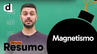 FÍSICA MAGNETISMO l MINUTO RESUMO l DESCOMPLICA [upl. by Richelle]