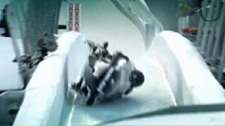 Bobsleigh amp skeleton crashes 3 [upl. by Merc]