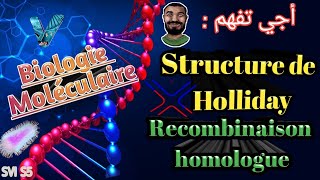 En Arabe recombinaison homologue et structure de holliday chez les procaryotes [upl. by Dilly88]