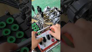 12 24V telescopic motor Joystick Proportional radio remote control Truck cranesfassipalfinger [upl. by Serafina]