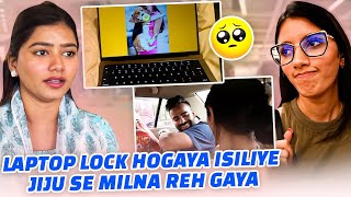 Laptop Lock Hogaya Isiliye Jiju Se Milna Reh Gaya 🥰🤭  Family Vlog  Poonam P Bisht [upl. by Aiceled]