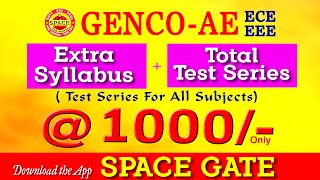 GENCO AE COURSE ECEampEEE  ONLINE TEST SERIES1000 ONLYSAIMEDHA KOTI [upl. by Iamhaj]