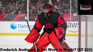 Frederick Andersen is Out WeektoWeek [upl. by Katey685]