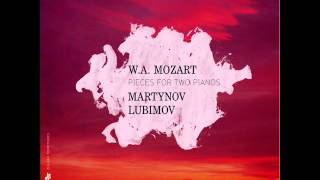 MOZART  Sonata in D Major K 448 I Allegro con spirito  ALEXEI LUBIMOV  YURY MARTYNOV [upl. by Bearce]