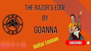 The Razors Edge by Goanna guitar lesson [upl. by Hoenack]