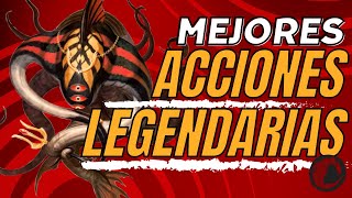 Como usar y mejorar las Acciones Legendarias en Calabozos y Dragones 5e [upl. by Nerwal123]