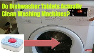 Do Washing Machine Cleaner Tablets Work Watch and See [upl. by Akimad185]