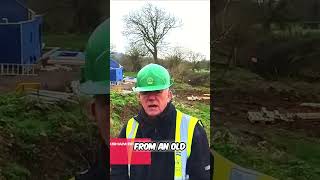 Unveiling the Hidden Carpenters Workshop Archaeological Discovery Revealed UKCanals History Drone [upl. by Annej]