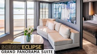 Scenic Eclipse  Grand Panorama Suite Walkthrough Tour amp Review 4K  Scenic Luxury Cruises [upl. by Delinda369]