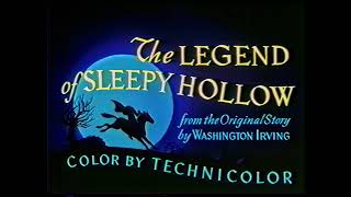 The Legend of Sleepy Hollow  VHS Intro Best Quality [upl. by Ocnarf]