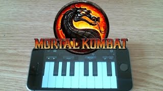 Mortal Kombat Theme Song on iPhone [upl. by Dick]