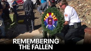 Fallen Granite Mountain Hotshot crews remembered 10 years after Yarnell Hill Fire [upl. by Slen131]