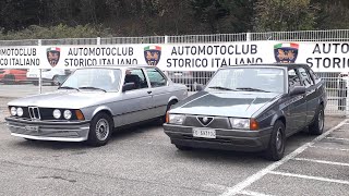 Alfa 75 a Varano de Melegari ASI IN PISTA 2024 [upl. by Aryamoy291]