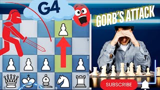 Surprise black with Grobs Attack  Chess Opening  Chess Trap  elo 10001600 chessopenings [upl. by Kev]