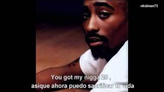 Tupac  Never Had A Friend Like Me Subtitulada Traducida [upl. by Lehcer]