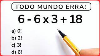 6  6 x 3  18 ❓️Aula de matemática [upl. by Naziaf804]