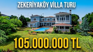 Bu Malikane 105000000 TL Zekeriyaköy Villaları [upl. by Anoerb587]