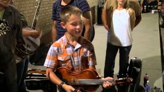 Fiddlin Carson Peters quotBlue Moon of Kentuckyquot at the 80th Galax Old Fiddlers Convention [upl. by Ilrebmyk]