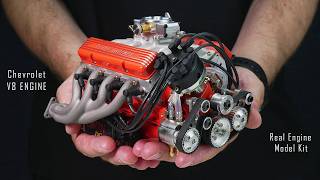 I Build REAL V8 Engine  Assembly and RUN [upl. by Mcwherter]