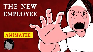 The Nightmare Employee  Stories With Sapphire  Animated Scary Story Time [upl. by Arimak]