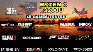 Ryzen 3 3200U Vega 3 Gaming Test  2021 [upl. by Lala]