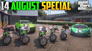 YOUMEAZADI WITH ALL CHARACTER  14 AUGUST 2021  GTA 5 PAKISTAN [upl. by Searby]