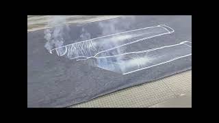 Laser Technology in Denim  Dry Process of Denim Washing  Whisker Pattern  Sustainable Denim Wash [upl. by Gillette]