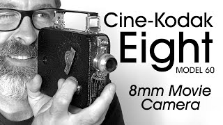 8mm Cine Kodak Eight Model 60  Overview and Loading [upl. by Steinman]