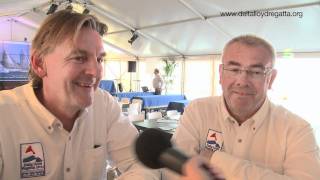 Principle Race Officer Robert Lamb and Marinus Blickman at the Delta Lloyd Regatta [upl. by Sletten904]